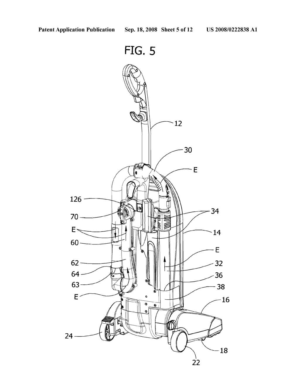 DUAL MOTOR UPRIGHT VACUUM CLEANER - diagram, schematic, and image 06