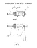 DEVICE FOR ASSEMBLING ENGAGING PARTS diagram and image