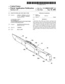 KNIFE WITH BLADE STOP STRUCTURE diagram and image