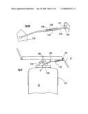 Snowplow with pivoting sideblades diagram and image