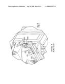 Snowplow with pivoting sideblades diagram and image