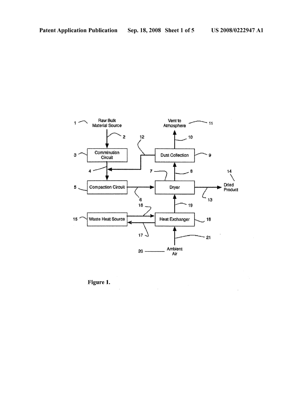 Method To Improve The Efficiency Of Removal Of Liquid Water From Solid Bulk Fuel Materials - diagram, schematic, and image 02