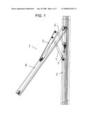 Height Adjustment Mechanism for Window Mountings, Shutters or the Like diagram and image