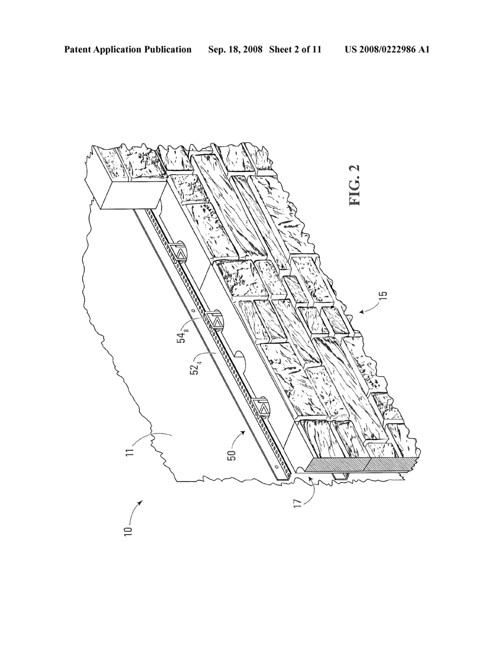 EXTERIOR WALL STRUCTURE OF A BUILDING - diagram, schematic, and image 03