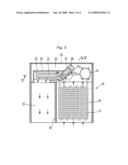 Refrigerator with air guide duct diagram and image