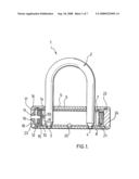 Locking System With Hidden Keyed Access diagram and image