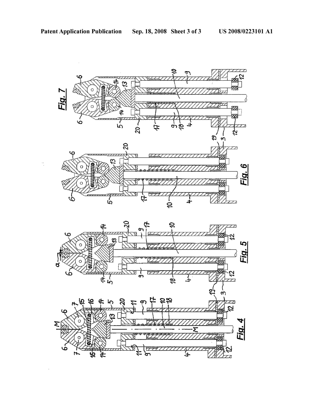 GRIPPING APPARATUS FOR GRIPPING AND HOLDING ELONGATED WORKPIECES, IN PARTICULAR FOR BENDING MACHINES - diagram, schematic, and image 04