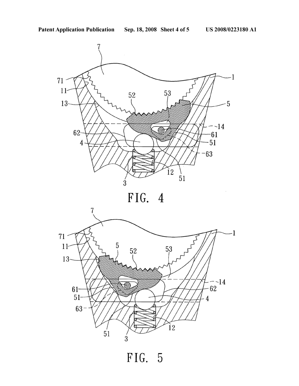 Ratchet mechanism for ratchet tool - diagram, schematic, and image 05