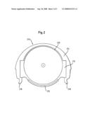 Coffee Machine and Holder for Receiving a Coffee Pad diagram and image