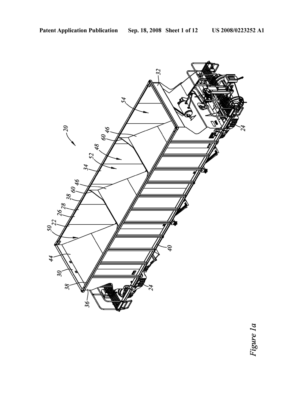 HOPPER CAR WITH LADING DISLODGEMENT FITTINGS AND METHOD OF OPERATION - diagram, schematic, and image 02