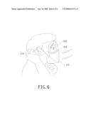 Modified eye and mouth mask structure for escape from dense smoke of fire accident diagram and image