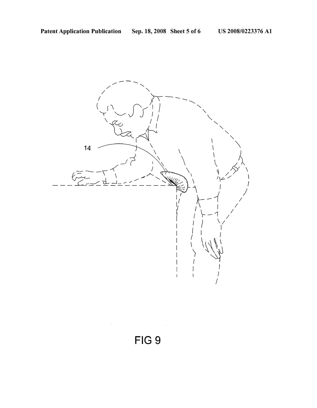 Adjustable Heimlich maneuver device - diagram, schematic, and image 06