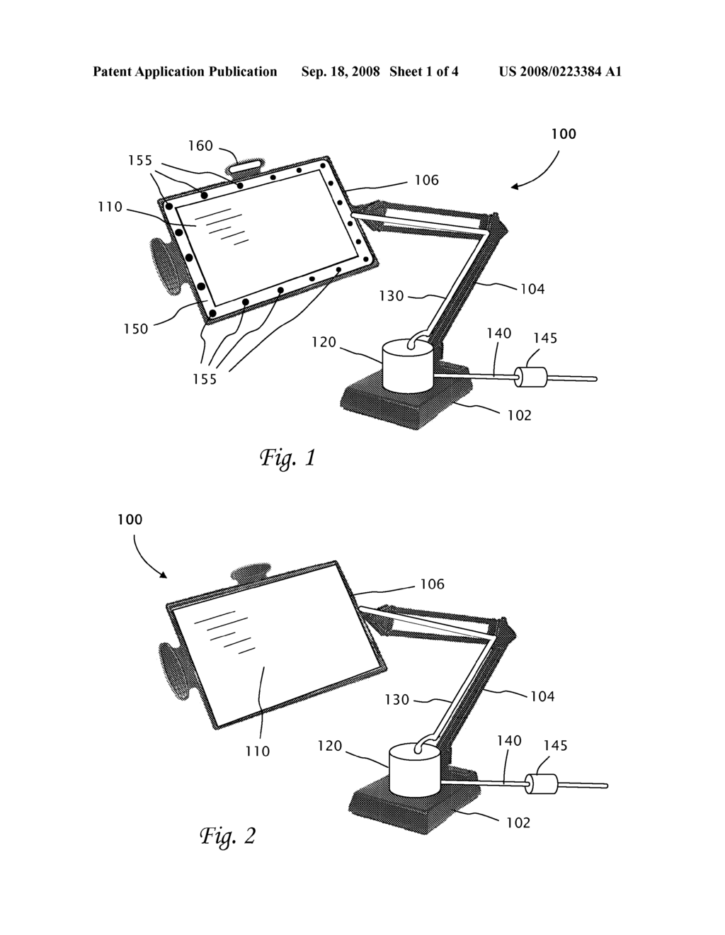 PORTABLE MANICURIST WORK STATION AIR PURIFICATION APPARATUS WITH MAGNIFYING GLASS - diagram, schematic, and image 02