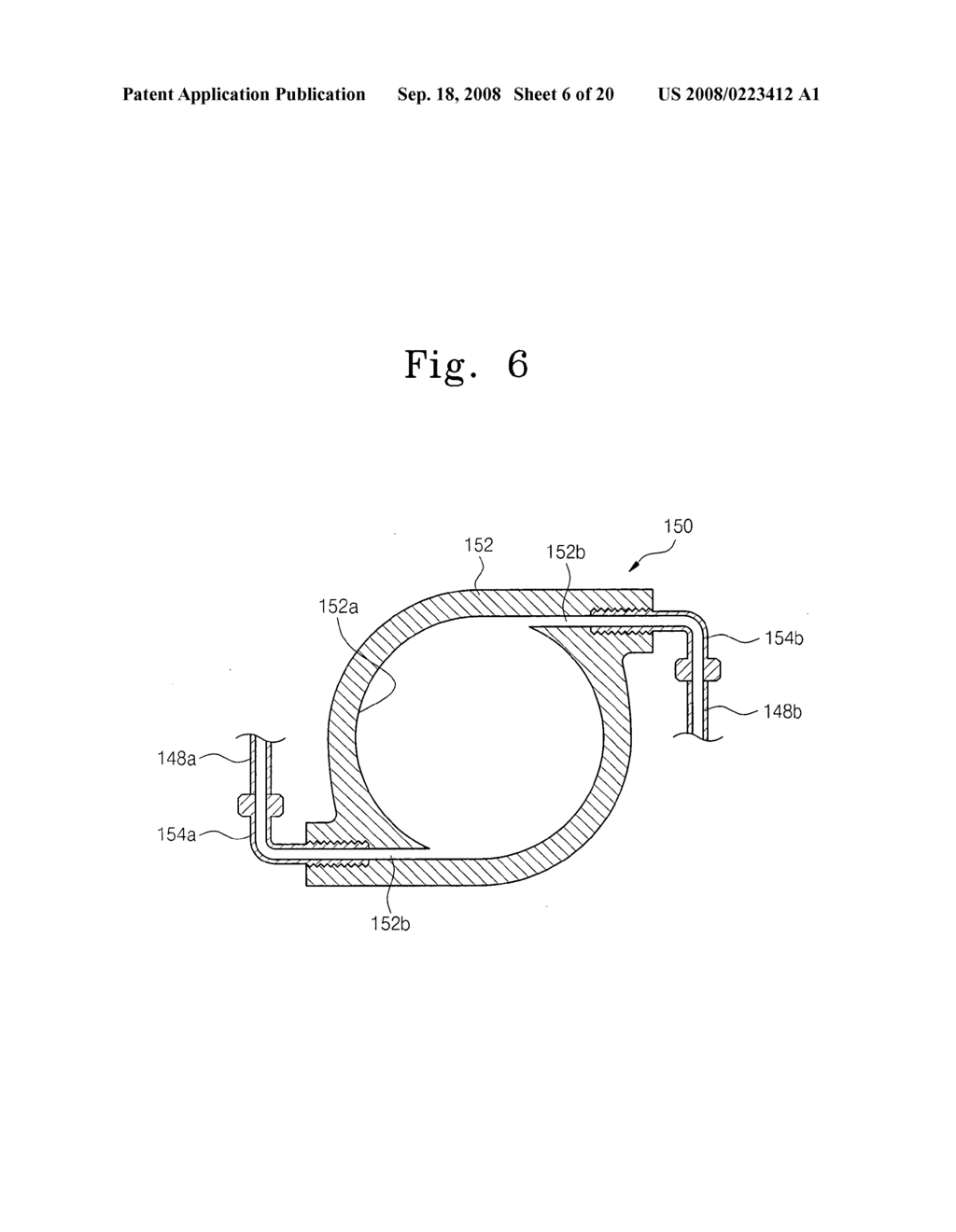 Substrate support member and apparatus and method for treating substrate with the same - diagram, schematic, and image 07