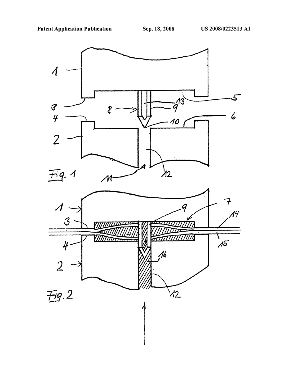 Method and Device for Connecting Two Flexible Material Layers - diagram, schematic, and image 02