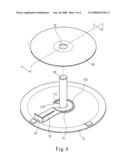 Disk labeling structure diagram and image