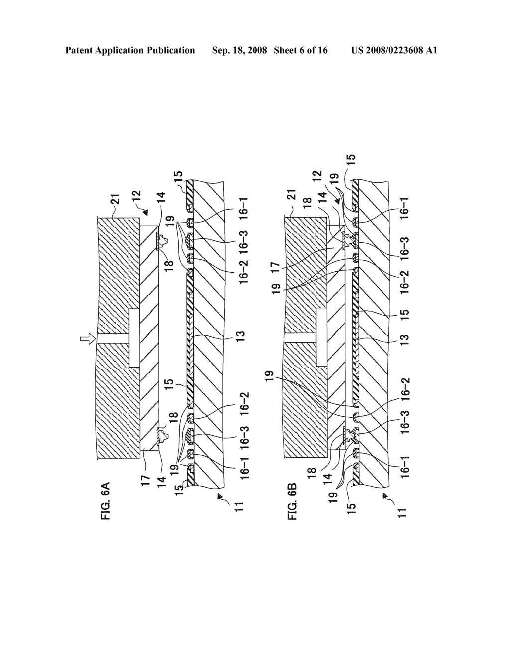 WIRING SUBSTRATE AND ELECTRONIC DEVICE - diagram, schematic, and image 07