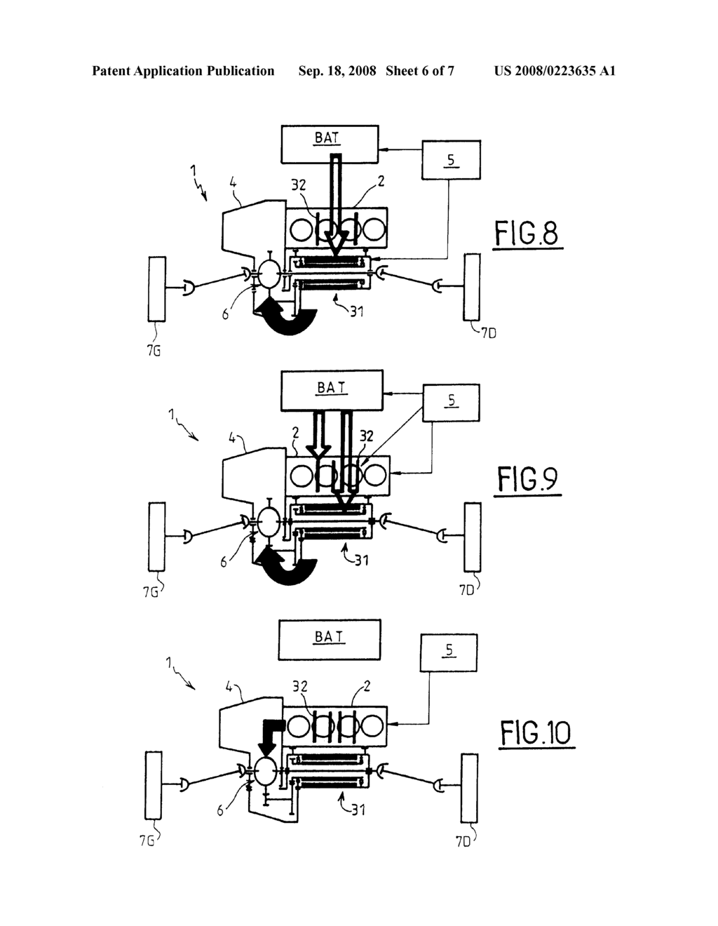 Hybrid Drive Train and Hybrid Vehicle Equipped with Same - diagram, schematic, and image 07