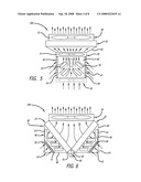 Snowmobile with externally mounted radiator diagram and image