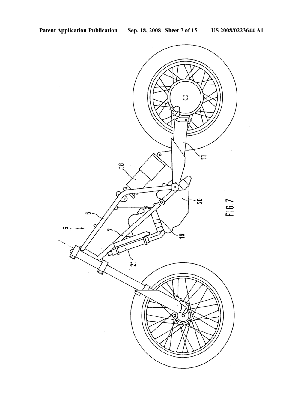 Vehicle in particular a motorcycle and engine/gearbox unit for a vehicle - diagram, schematic, and image 08