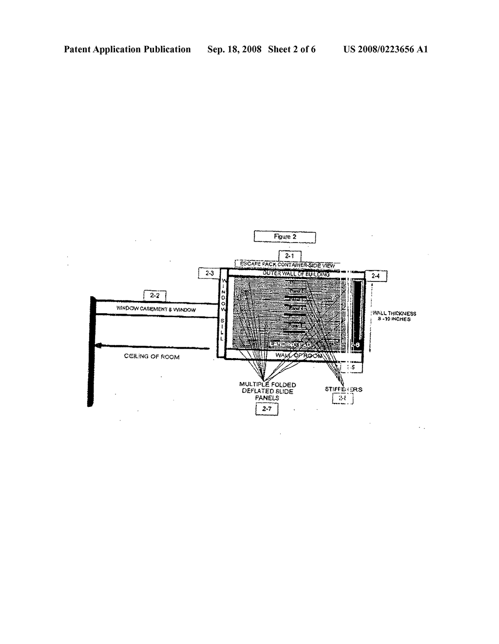 Self-deploying automatic inflatable fire escape (SAFE) - diagram, schematic, and image 03