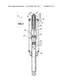 Vehicle damper of variable damping force diagram and image