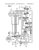 Hydraulic system for controlling a double-clutch transmission diagram and image