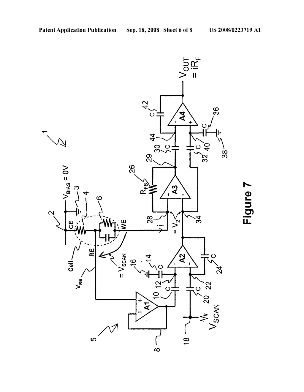 Potentiostat circuit - diagram, schematic, and image 07