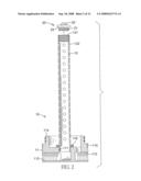 Mounting device for a filter diagram and image