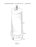 Mounting device for a filter diagram and image