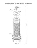 Mounting device for a filter diagram and image