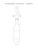 Bottled Beverage Plug for Identification diagram and image