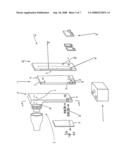 Method of manufacturing a handle for a beverage dispensing head diagram and image