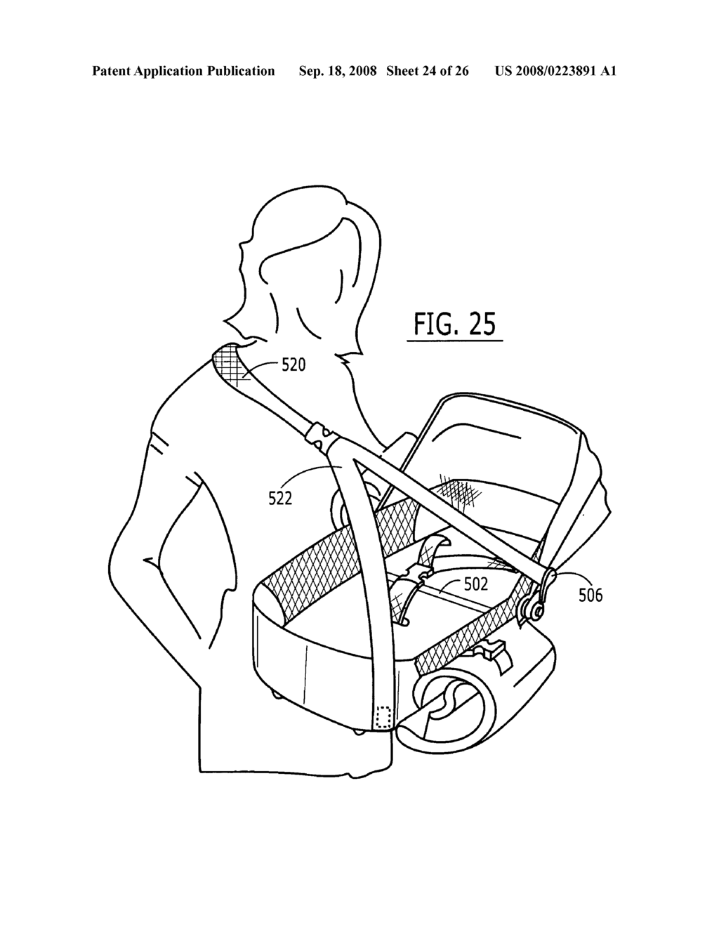 BABY BAG CONVERTIBLE INTO BASSINET - diagram, schematic, and image 25