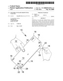 Frangible Envelope Portion with Tear Line diagram and image