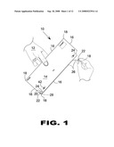 Frangible Envelope Portion with Tear Line diagram and image