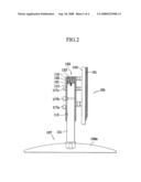 Display Device and Support Stand Therefor diagram and image