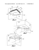 Shelf mounting system diagram and image