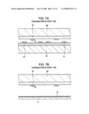 ELECTRONIC DEVICE, METHOD OF PRODUCING THE SAME, LIGHT-EMITTING DIODE DISPLAY UNIT, AND METHOD OF PRODUCING THE SAME diagram and image