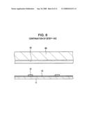 ELECTRONIC DEVICE, METHOD OF PRODUCING THE SAME, LIGHT-EMITTING DIODE DISPLAY UNIT, AND METHOD OF PRODUCING THE SAME diagram and image