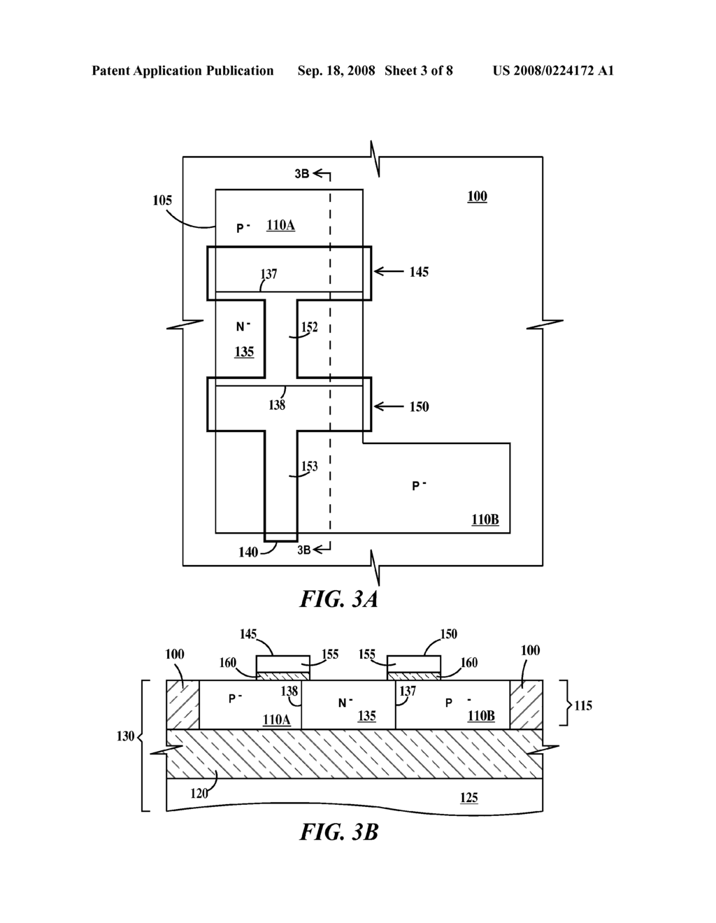 ELECTROSTATIC DISCHARGE PROTECTION DEVICE AND METHOD OF FABRICATING SAME - diagram, schematic, and image 04