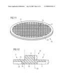 Article and Panel Comprising Semiconductor Chips, Casting Mold and Methods of Producing the Same diagram and image