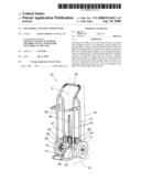 Transport cart for a power tool diagram and image