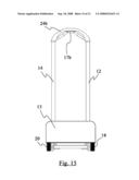 PORTABLE APPARATUS FOR TRANSPORTING ITEMS WITH A POWERED LIFTING FEATURE diagram and image