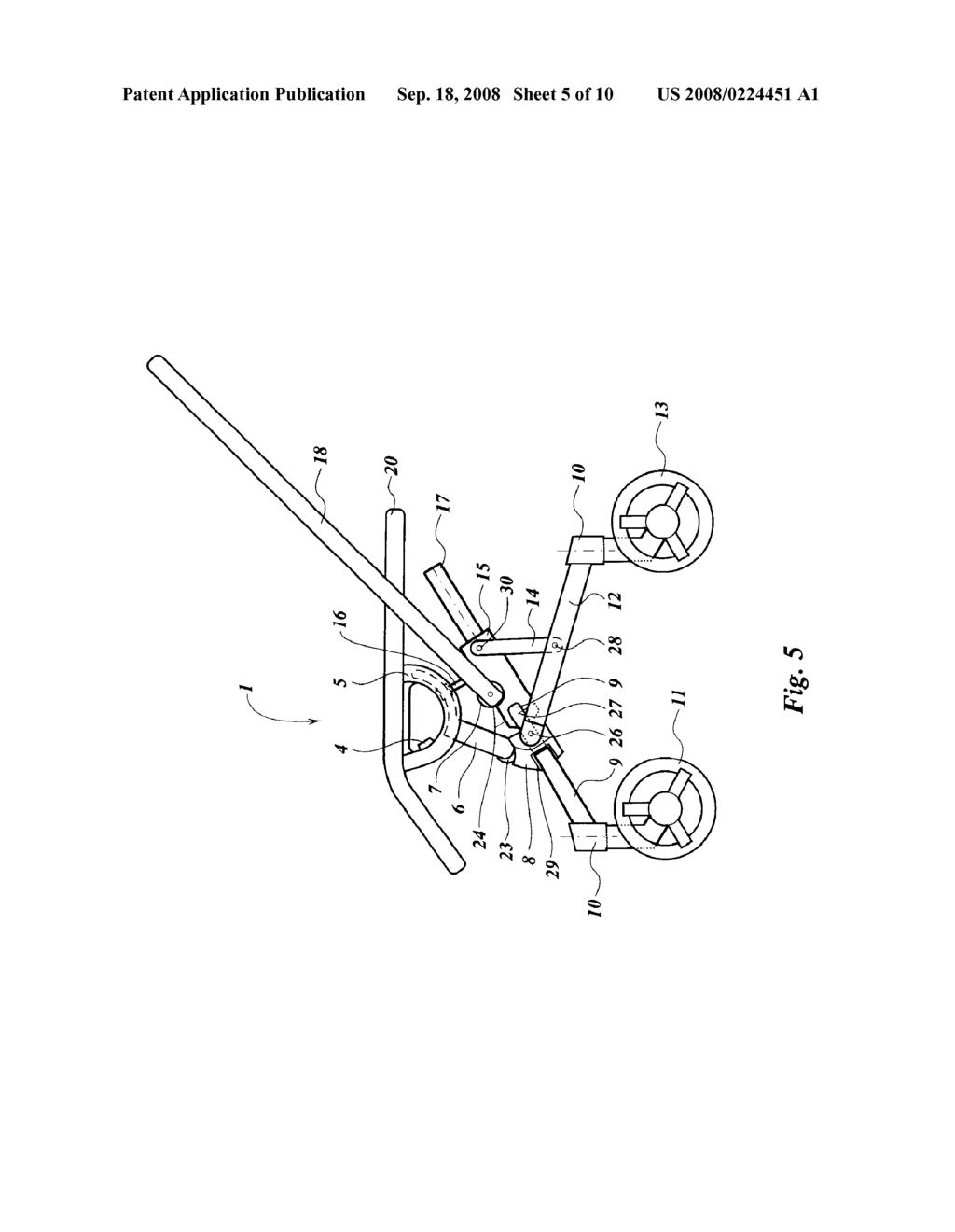 Device For Transporting A Child - diagram, schematic, and image 06