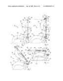 Lock for Forward-Folding Backrest diagram and image