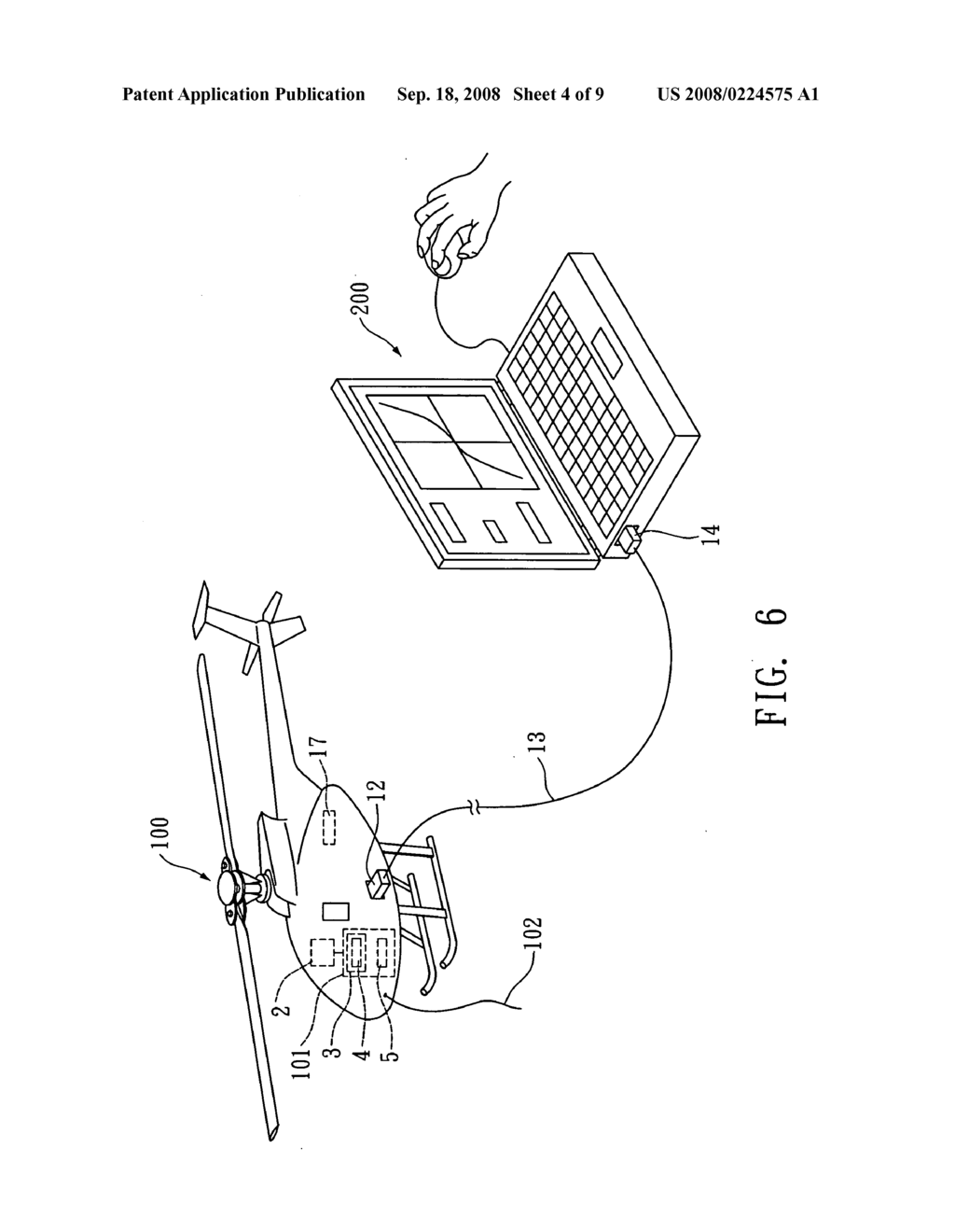 Servomotor neutral position setting apparatus of wireless remote-control model - diagram, schematic, and image 05