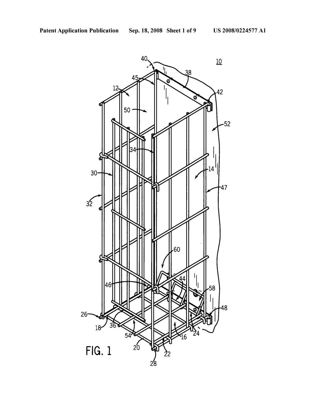 Apparatus for storing and dispensing a plurality of boxes - diagram, schematic, and image 02