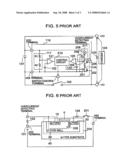 Charging and discharging control circuit and charging type power supply device diagram and image