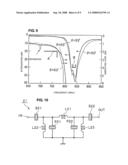 SAW FILTER DEVICE diagram and image